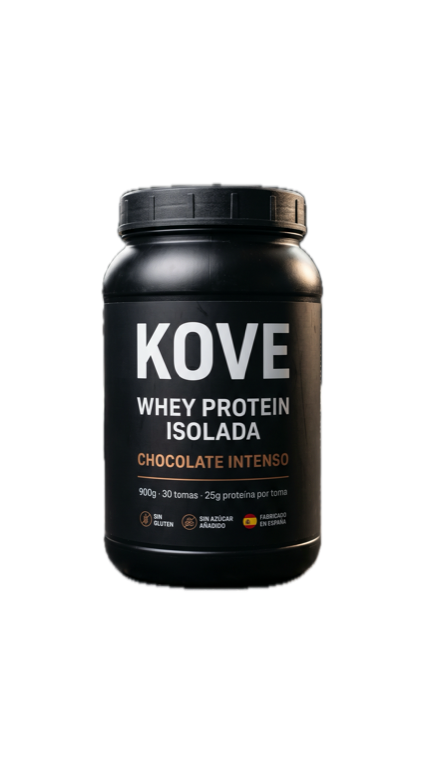 KOVE Whey Protein Aislada — Chocolate Intenso 900 g